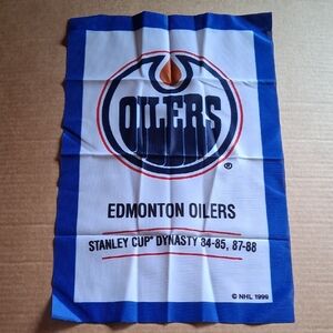 Edmonton Oilers Team Banner - Blue White Orange